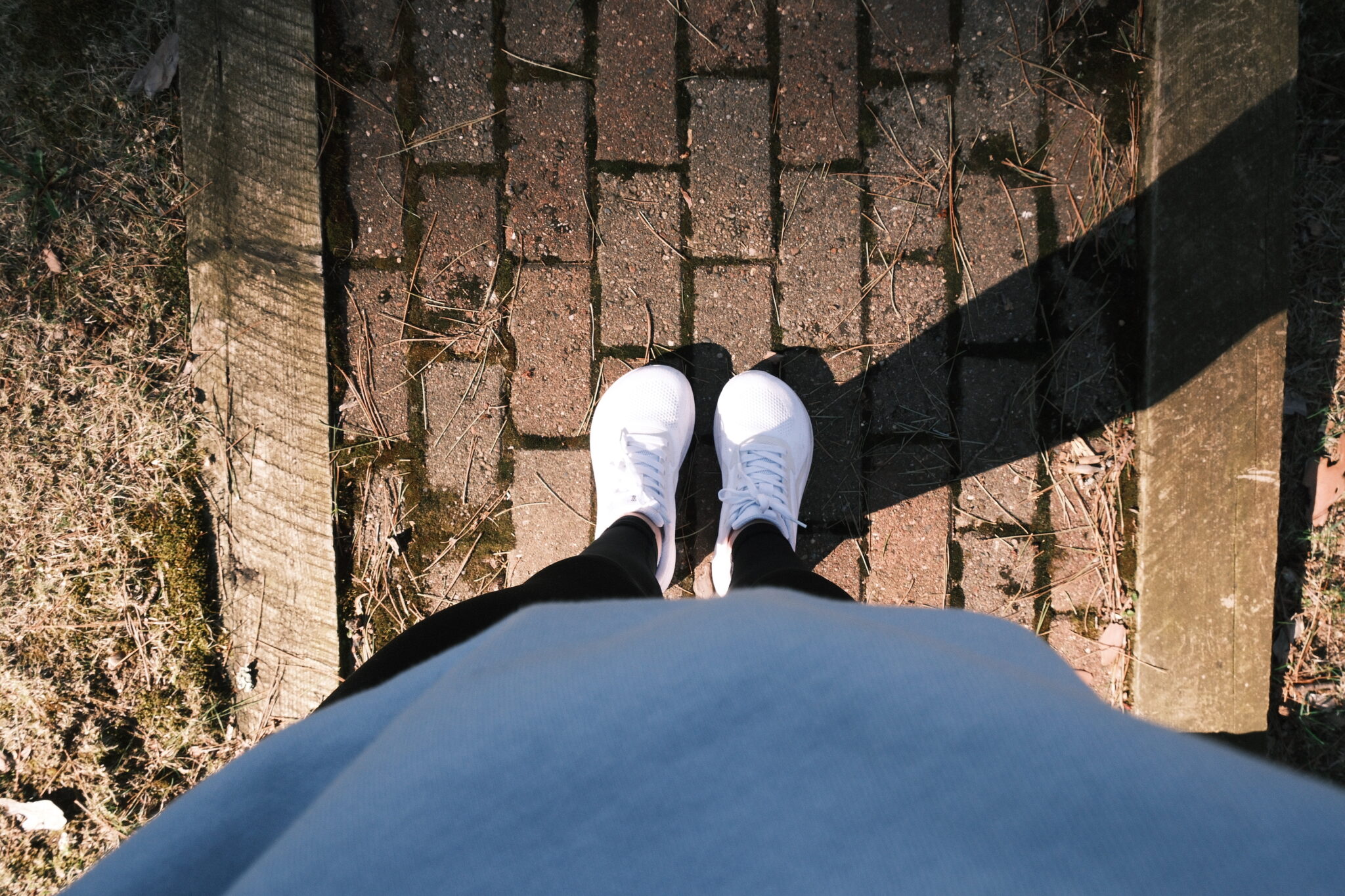 cycle syncing workouts, choosing to walk in luteal phase.